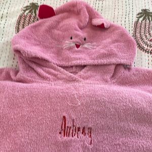 Company Kids cat beach hoodie towel